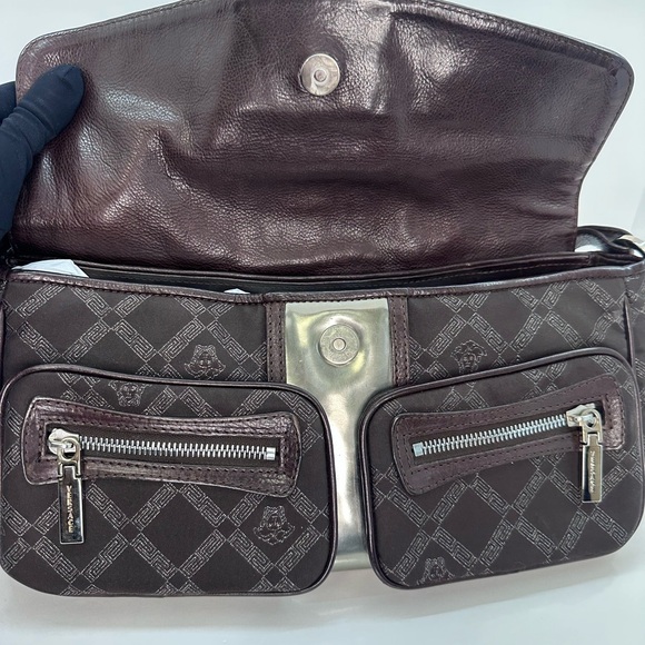 Sold ❌Versace vintage baguette brown and Silver Bag - Picture 6 of 10